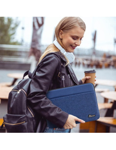 Funda para Laptop 13" Simtop Azul - MacBook Pro/Air, Dell XPS 2
