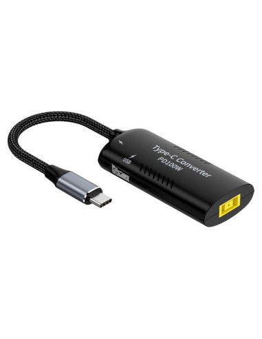 Adaptador USB-C BEYEE a Slim-Tip Cuadrado 100W 3 Puertos