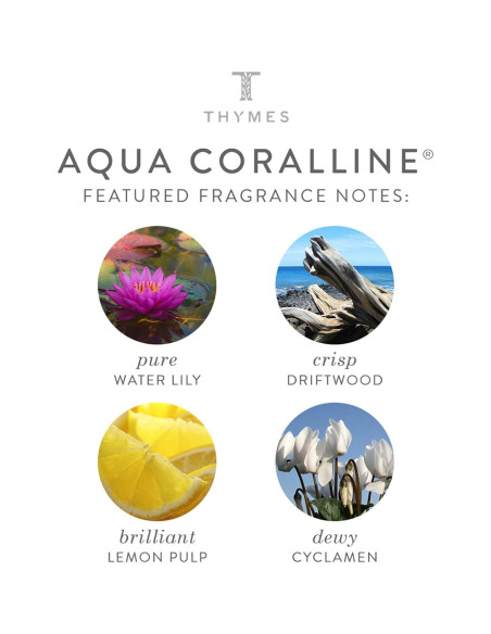Crema de Manos Thymes Aqua Coralline 88.72 ml Hidratante