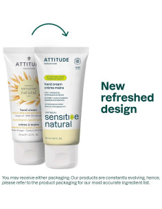 Crema de Manos ATTITUDE Vegana con Aceite de Argán 73.93 ml 2