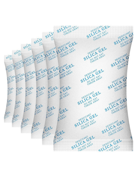 Paquetes de Gel de Silica SurpOxyLoc 2g (250 Paquetes) Grado Alimenticio