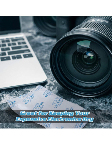 Paquetes de Gel de Silica SurpOxyLoc 2g (250 Paquetes) Grado Alimenticio