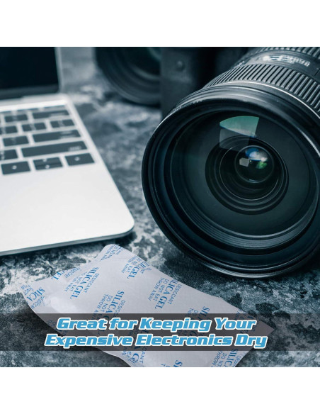 Paquetes de Gel de Silica SurpOxyLoc 2g (250 Paquetes) Grado Alimenticio