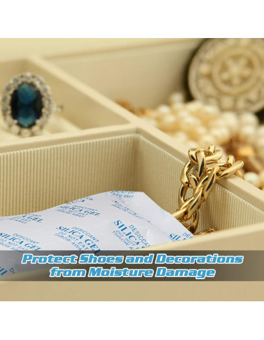 Paquetes de Gel de Silica SurpOxyLoc 2g (250 Paquetes) Grado Alimenticio