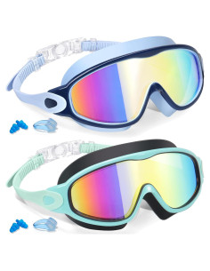 Gafas de natación Keary para niños 3-15 años UV y anti-vaho