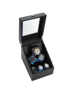 Enrollador de Relojes Automáticos JuviPerpric 6+6 con Luz LED