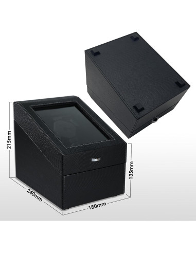 Enrollador de Relojes Automáticos JuviPerpric 6+6 con Luz LED