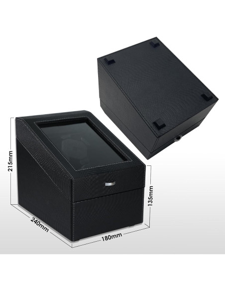 Enrollador de Relojes Automáticos JuviPerpric 6+6 con Luz LED