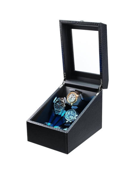 Enrollador de Relojes Automáticos JuviPerpric 6+6 con Luz LED