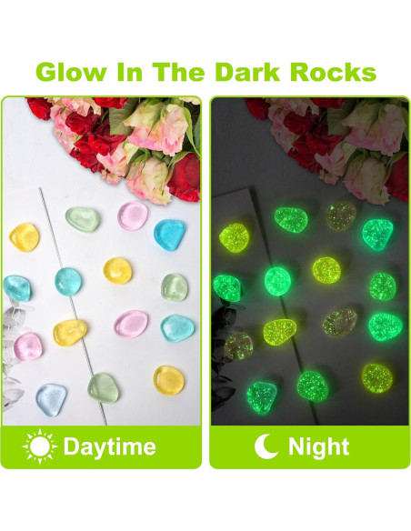 200 Piedras Brillantes Luminiscentes para Jardín - Dinastía Kaiyuan 200 Piedras Brillantes Luminiscentes para Jardín - Dinastía Kaiyuan