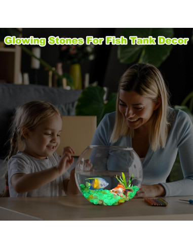 200 Piedras Brillantes Luminiscentes para Jardín - Dinastía Kaiyuan