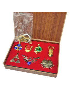 Llaveros y Collares La Leyenda de Zelda - 7 Piezas Aleación