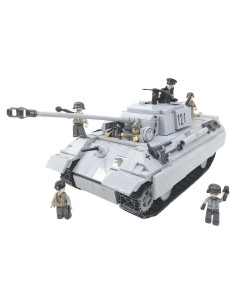 Set de Bloques de Construcción Tanque Panther 121 WW2 General Jim