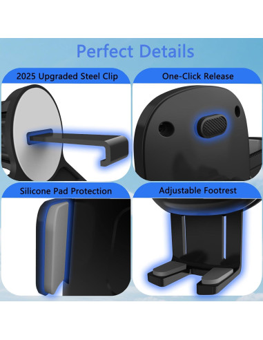 Soporte para Teléfono de Coche TAPMEI 2025 Universal Negro