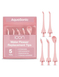 Consejos de Reemplazo AquaSonic Icon - 5 Piezas para Irrigador