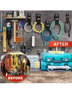 15 Correas de Almacenamiento LIGHT DUST para Garaje y Taller 2