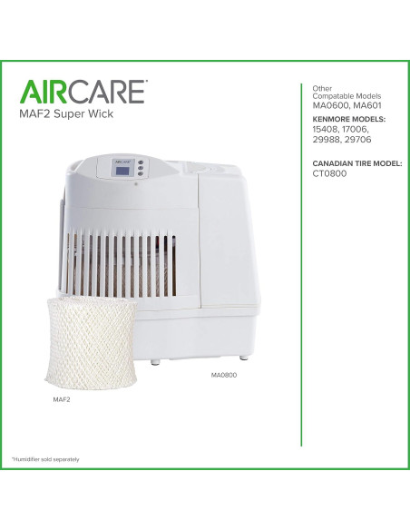 Filtro de humidificador de mecha AIRCARE MAF2 - 1 unidad