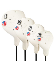 Cubiertas de Cabeza de Golf FRANKTECH GHC001 Set 4 Piezas