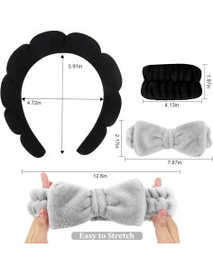 Juego de 6 bandas de cabeza y muñecas ACO-UINT para spa 2