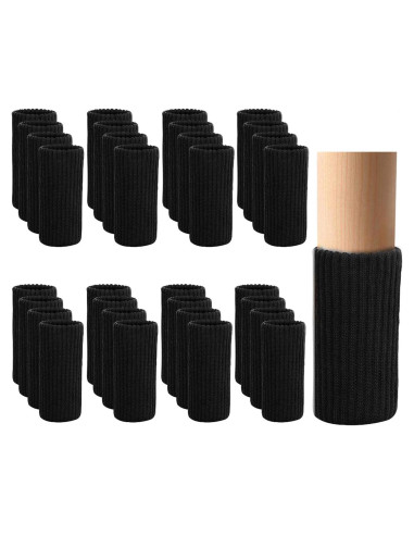 32 Protectores de Patas de Silla OEEKOI - Calcetines Antideslizantes