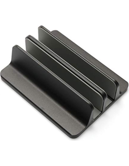 Soporte Vertical para Laptop POANW Ajustable hasta 43 cm Negro