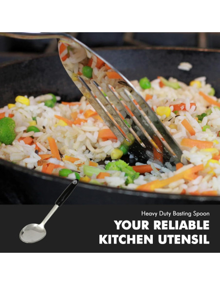 Cuchara de Basting Chef Craft 30.48 cm Acero Inoxidable