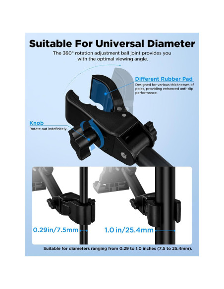 Soporte de Tablet LZSIG LMiS1 Ajustable para Micrófono