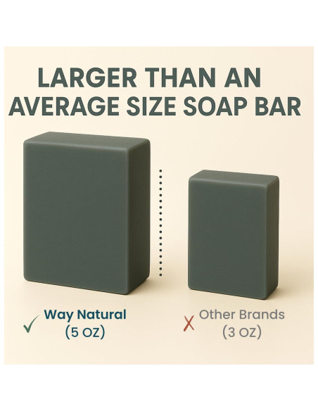 Jabón de Carbón Activado con Leche de Cabra 142g - Natural Premium