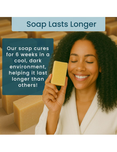 Jabón de Carbón Activado con Leche de Cabra 142g - Natural Premium