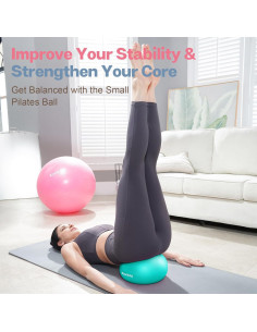 Pelota de Ejercicio Kisnbld 22.86 cm Antiburst Antideslizante 2