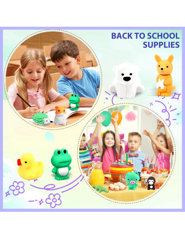 34 Borradores de Animales URSKYTOUS 3D para Niños