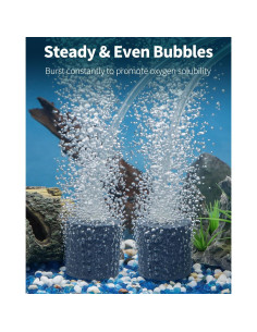 Pawfly Piedra de Aire para Acuario 4.7 cm x 4.8 cm - 2 Paquete 2