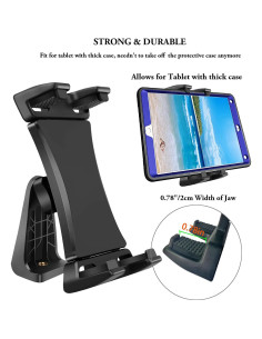 Adaptador de Montaje para Trípode Peastrex 360 para Tabletas 2