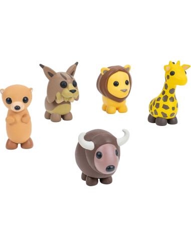 Multipack Mascotas Vida Animal Jazwares - 6 Juguetes Coleccionables