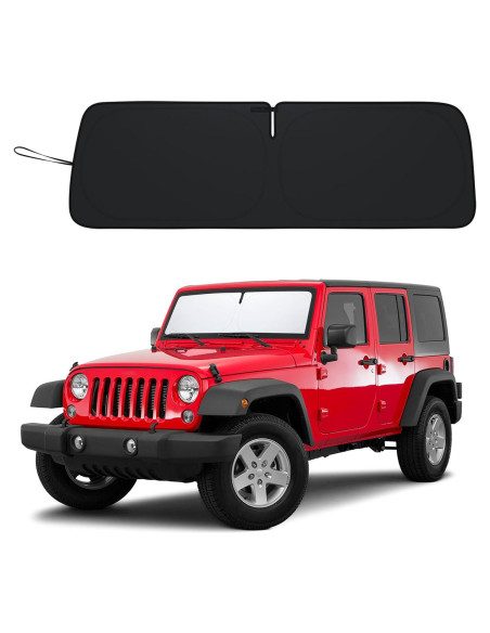 Protector Solar Parabrisas Jeep Wrangler JK 2007-2018 PIMCAR Protector Solar Parabrisas Jeep Wrangler JK 2007-2018 PIMCAR