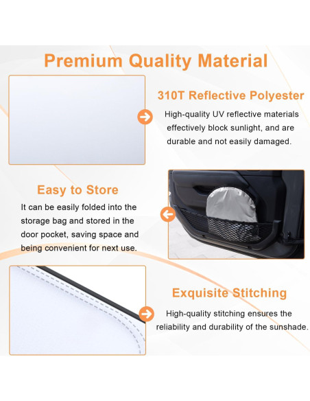 Protector Solar Parabrisas Jeep Wrangler JK 2007-2018 PIMCAR Protector Solar Parabrisas Jeep Wrangler JK 2007-2018 PIMCAR