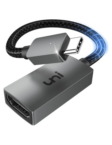 Adaptador USB C a HDMI 4K uni - Compatible con MacBook y más