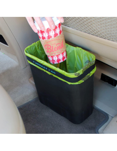 Basurero de Coche Carbage Can CBC001B Negro 25.4x12.7 cm