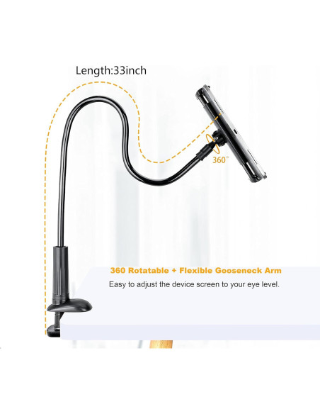 Soporte para Tablet SRMATE Flexible 83.82 cm Ajustable