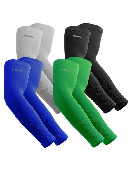 Mangas para Brazos YQXCC UV Fría UPF 50 Unisex 4 Pares