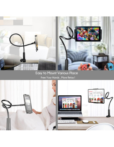Soporte para Tablet SRMATE Flexible 83.82 cm Ajustable