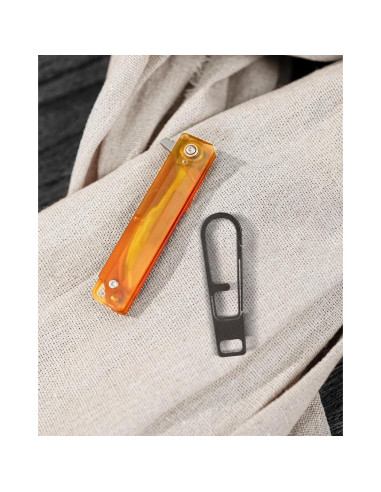 Tirador de Cremallera de Titanio KeyUnity KA54 - Reparación Universal (2 Piezas)