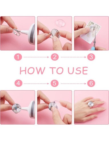 Bandejas de Cabochón Redondas Planas 100pcs UNICRAFTALE 20mm