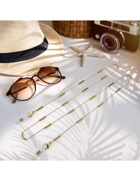 Cadena de Gafas de Acero Inoxidable para Mujeres - 73.66 cm Cadena de Gafas de Acero Inoxidable para Mujeres - 73.66 cm