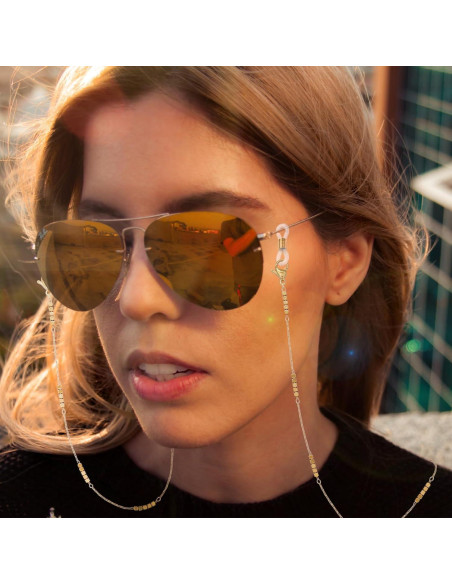 Cadena de Gafas de Acero Inoxidable para Mujeres - 73.66 cm Cadena de Gafas de Acero Inoxidable para Mujeres - 73.66 cm