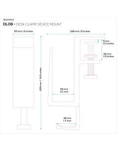 Soporte para Laptop BRAINWAVZ con Colgador de Auriculares 2