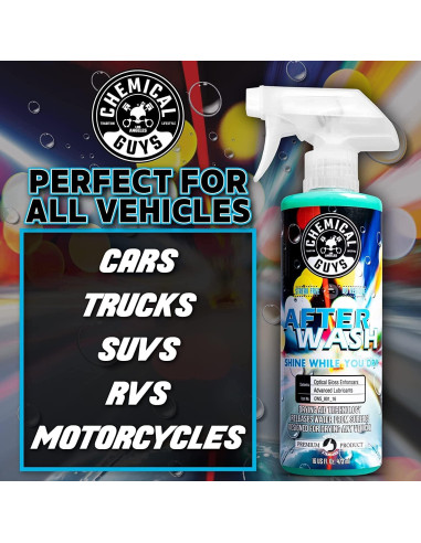 Chemical Guys After Wash 473 ml + 3 Toallas Microfibra 61x41 cm