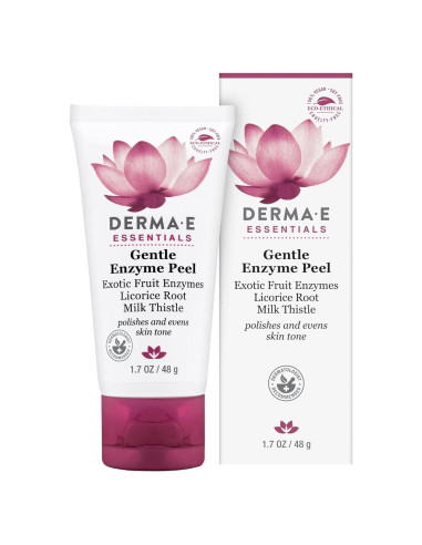 Peeling Facial Enzimático Suave DERMA E 48.2 g - Ilumina y Renueva