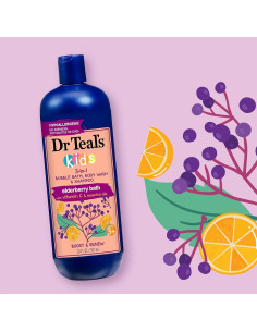 Baño de Burbujas 3-en-1 Dr Teal's con Vitamina C 591 ml 2