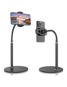 Soporte para Teléfono Móvil Klsniur Ajustable Negro